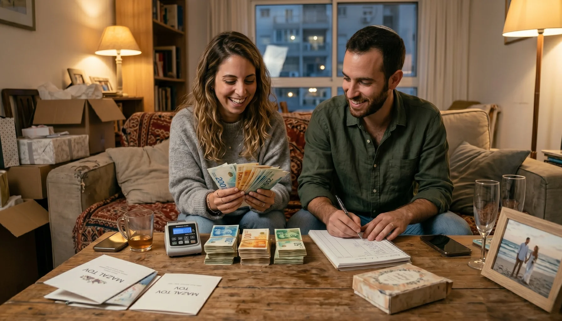 היום שאחרי הצ'קים: איך מנהלים את כספי המתנות ומכסים את האולם בצורה נכונה