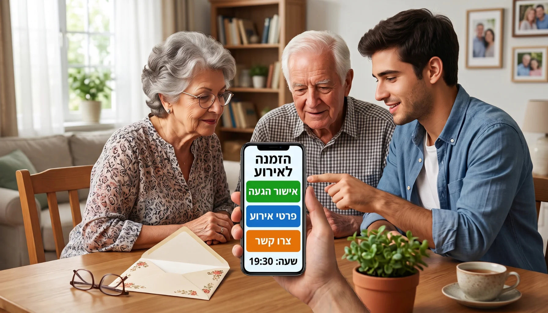 איך לבנות הזמנה דיגיטלית נגישה שמותאמת גם לסבא וסבתא?