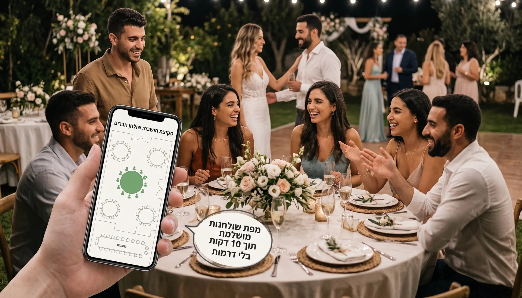 סקיצות הושבה לאירועים: איך לבנות מפת שולחנות מושלמת תוך 10 דקות בלי ליצור דרמות
