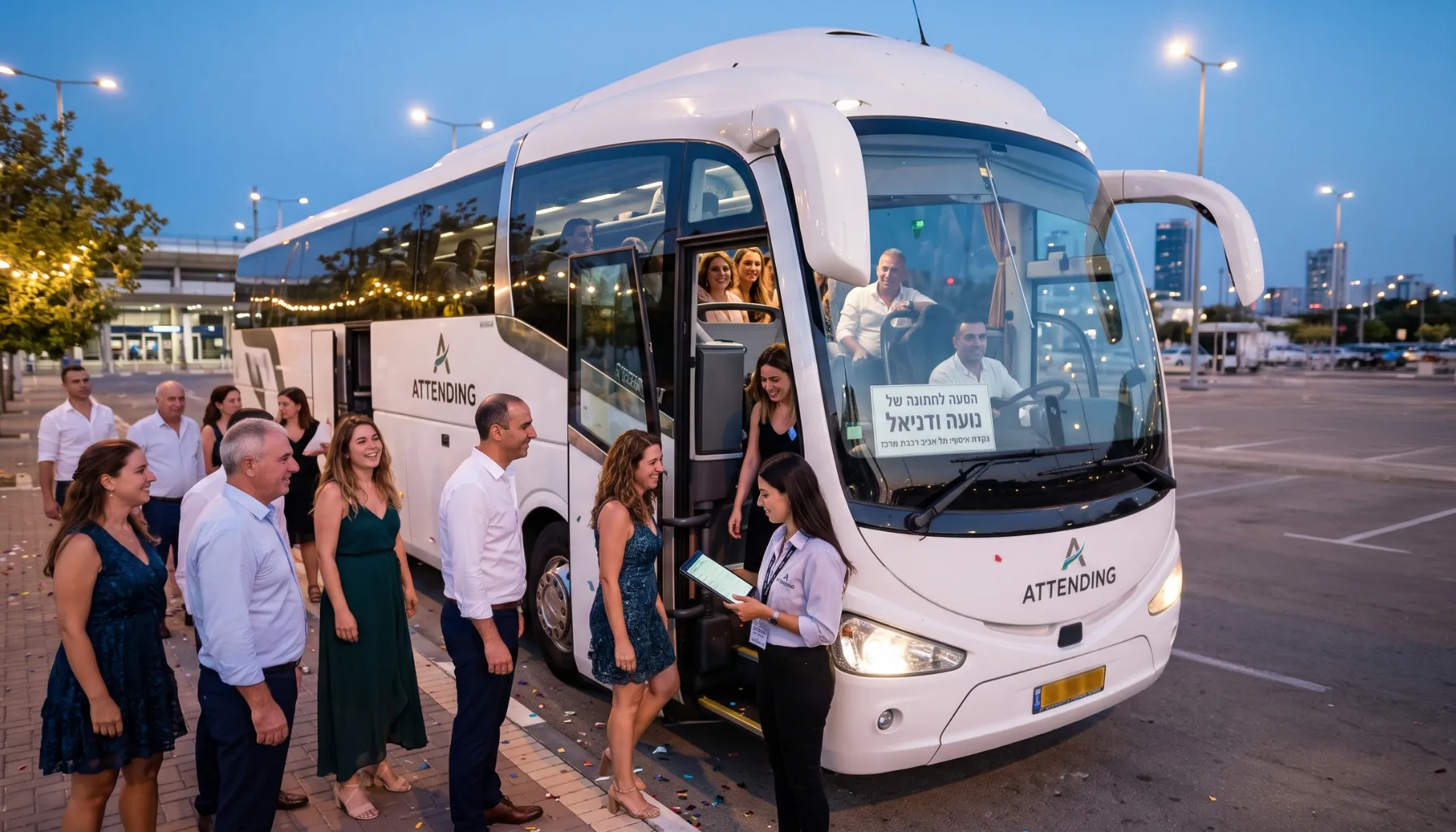הפקת מערך הסעות לאירוע: איך מתאמים אוטובוסים ונקודות איסוף בלי להשתגע?